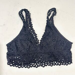 🩷3/$15🩷 Aerie Black Lace Bralette, size XS